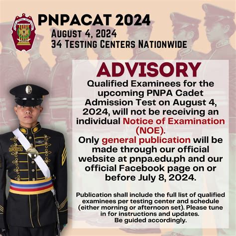 noe meaning in pnpa|PNPA Cadet Admission Test 2024: Online Application System .